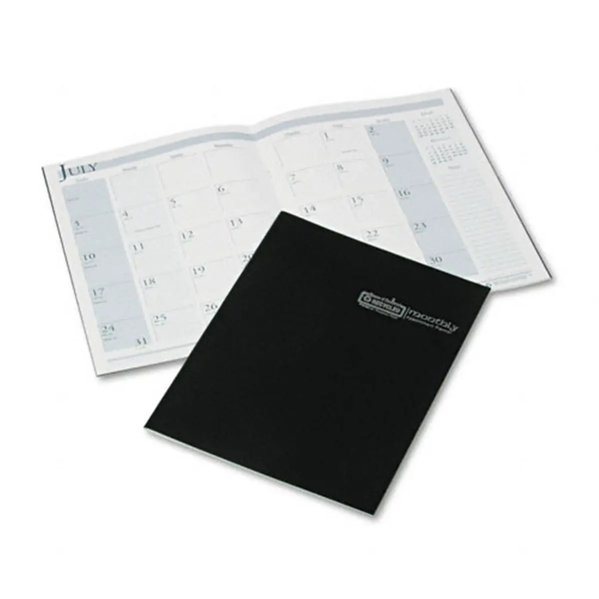 House of Doolittle Economy Monthly Planner - 14-Mos Current Year, Calendars, Personal Organisers, Recycled Paper Pages with 100% Post-Consumer Waste Content, Leatherette Cover