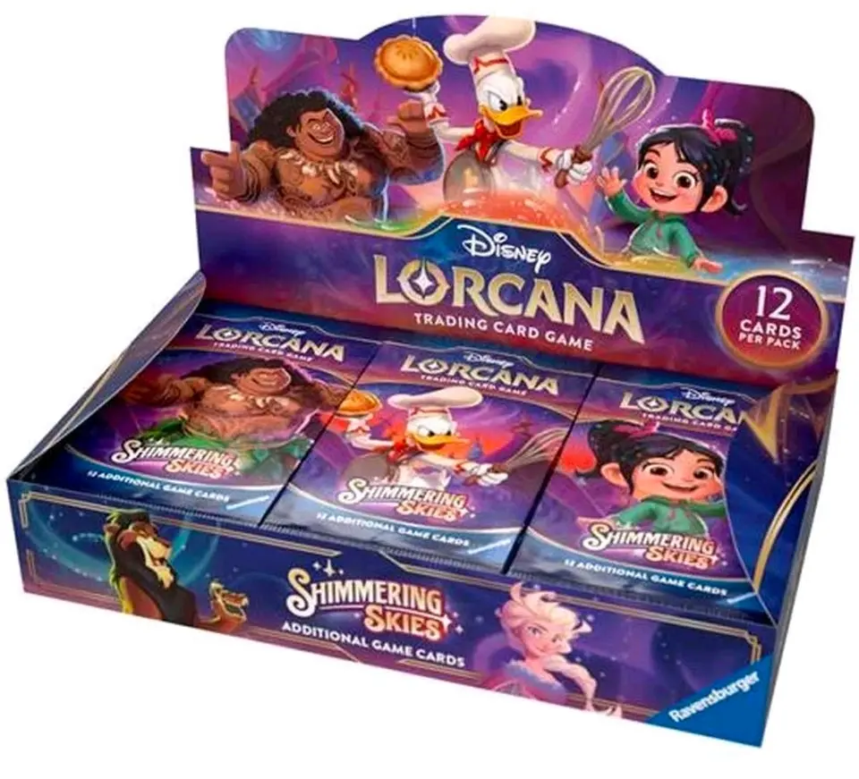 Disney Lorcana Shimmering Skies Booster Box - 24 packs!