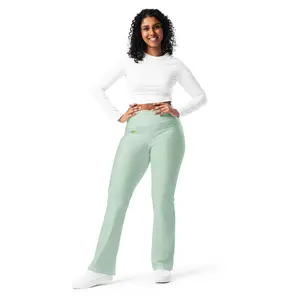 Edgewater Green Flare leggings