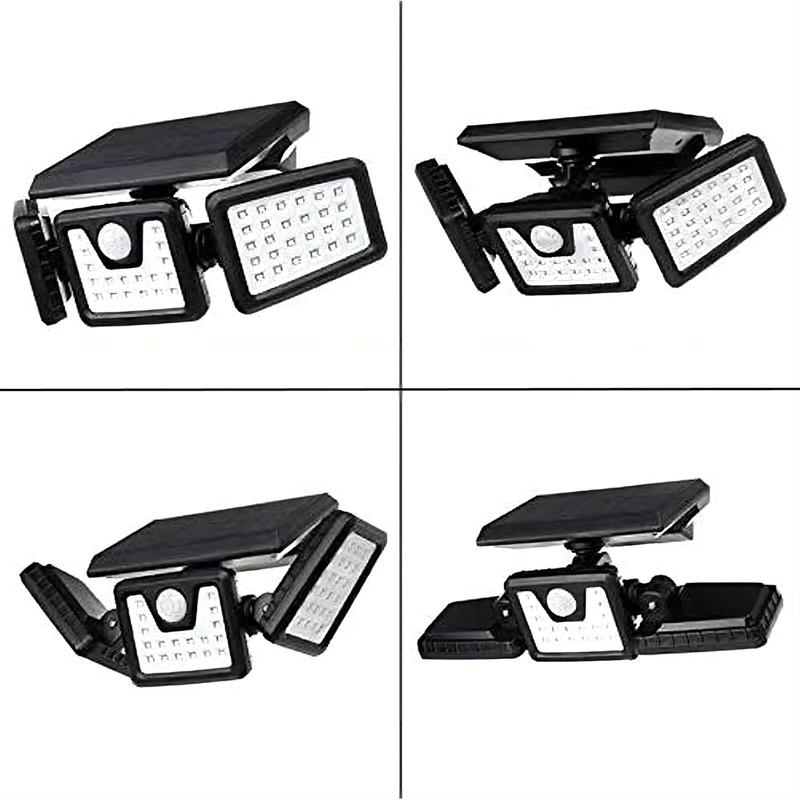 Outdoor Solar Motion Sensor Lights with 118 LEDs, Security Wall Night Light, IP65 Waterproof Wireless Lights for Yard, Stairs, Garage, Fence, Porch, TikTokShopBlackFriday