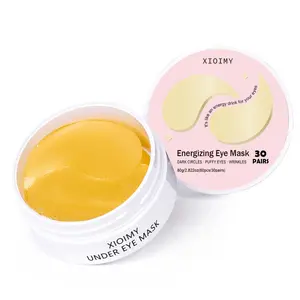 60pcs Collagen Hydrating Eye Mask, Strong Moisturizing Tightening Eyebrow Skin, Build Skin Barrier, Smooth & Hydrated, Suitable for All Skins