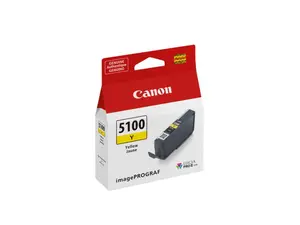 Canon Lucia PRO II PFI-5100 14.4ml Pigment Ink Tank for PRO-310 Printer, Yellow