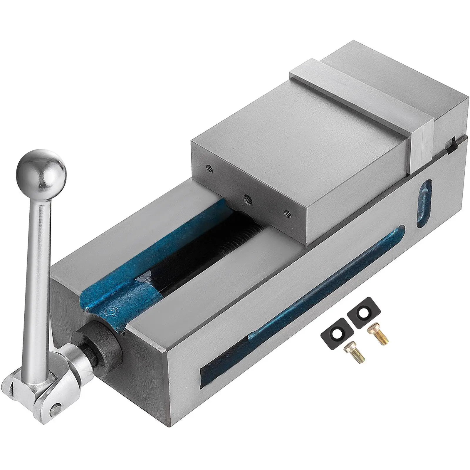 【Summerfinds】VEVOR Milling Vise 4"/100mm,Bench Clamp Vise Nodular Cast Iron Material,Clamping Vise Clamping Force 19KN Max, Milling Machine Vise