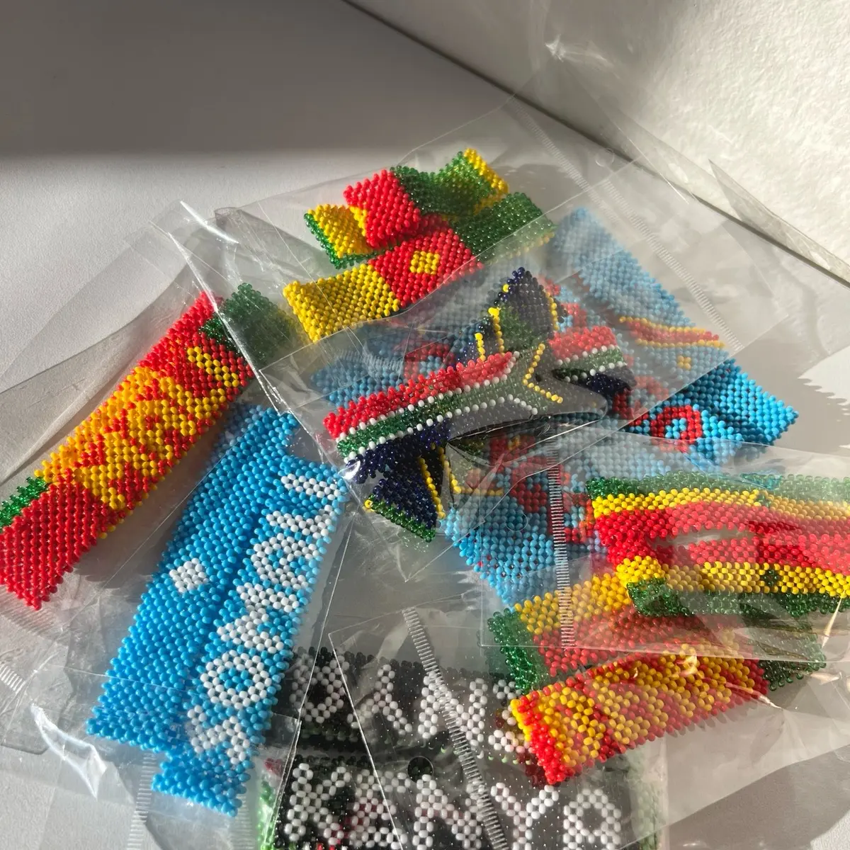 African flag bracelet/ Caribbean bracelet