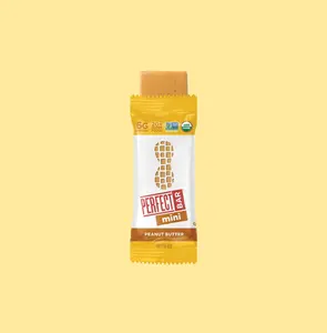 Perfect Bar Peanut Butter Mini Size - Protein - Certified USDA Organic - Non-GMO, Organic Honey, No Sugar Alcohols, .88 oz, 16 count