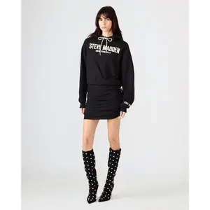 Steve Madden SM LOGO HOODIE BLACK