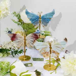 Crystal Butterfly (Amazon Stone) – Transformation, Joy, Home Décor & Gift