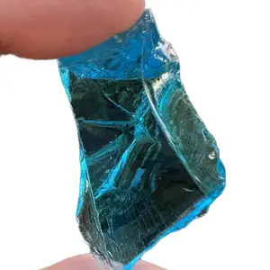 Electric Blue Monatomic Andara Crystal Raw Hand Piece