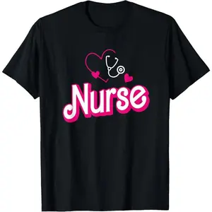 100% Cotton Retro Nurse Gifts Nurse Week Gifts Womens Funny Nurse T-Shirt