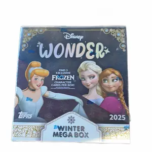 Topps Disney Wonder 2025 Winter Mega Box - Find 3 Exclusive Frozen Character Cards Per Box