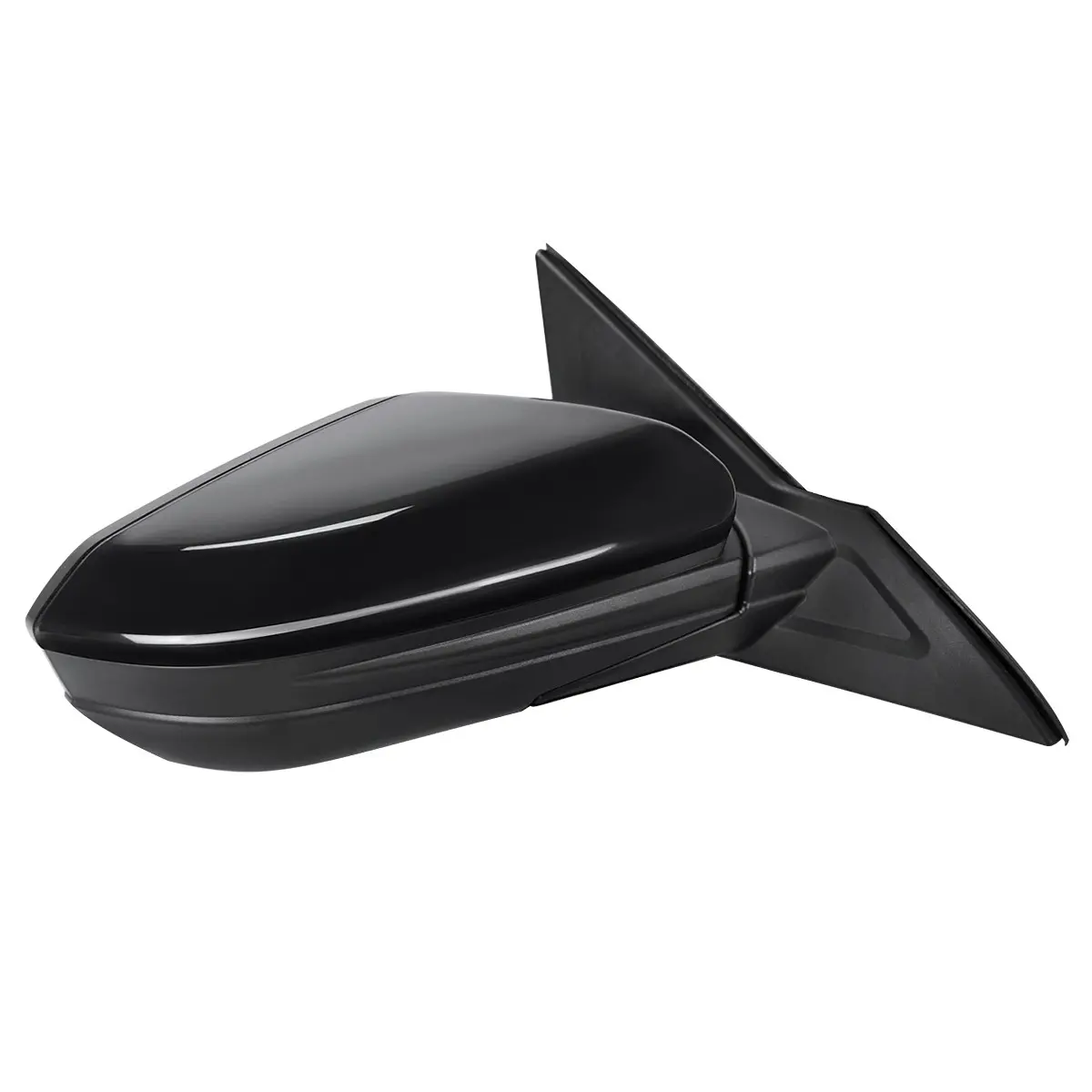 2016-2020 Honda Civic Passenger/Right 3-Pin Glossy Black Power Adjustable Side Mirror