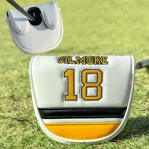 Golf Putter Cover for Df3 Series, Golf Accessories, Two-Tone Color-Blocked Design, Waterproof & Wear-Resistant Material, Excellent Protection, Perfect Gift Choice