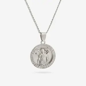 Saint Sebastian Pendant - Silver