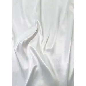 White Bridal Satin Fabric