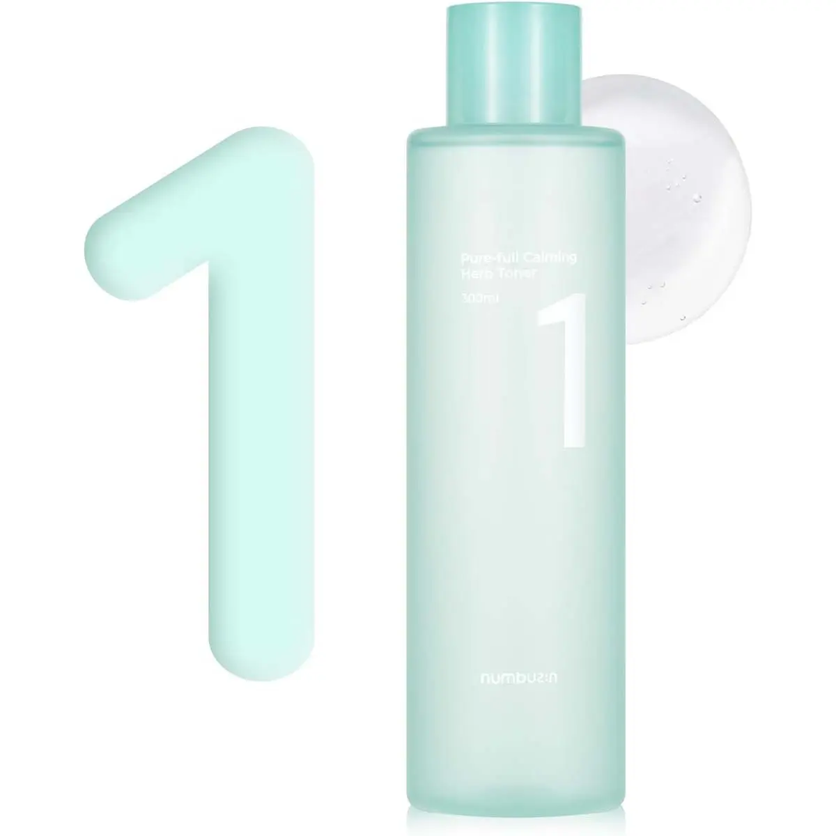 [Numbuzin] No.1 Pure-Full Calming Herb Toner 300ml, Acne-Prone Skin, Centella Asiatica, Deep Calming, Korean Skin Care For Face