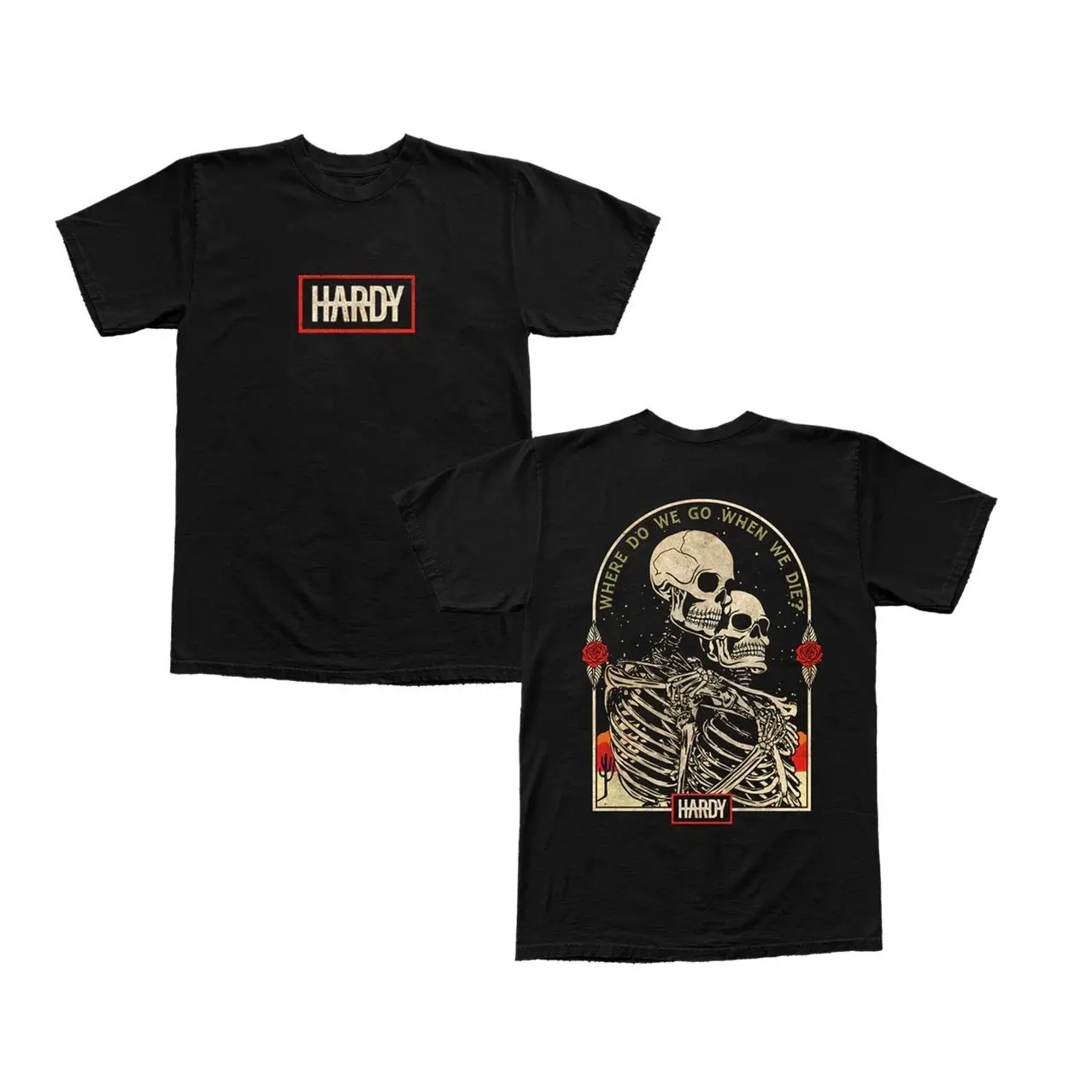 Hardy When We Die T-Shirt, Country Music Graphic Tee, Vintage Cotton Unisex Shirt, Casual Streetwear for Fans, Collectors, and Music Lovers
