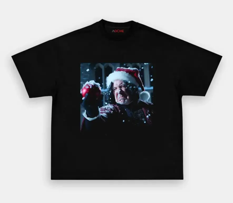 Snape Christmas Graphic Tee, Funny Holiday Shirt, Harry P0tter Fan Gift, Unisex T-Shirt