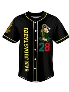 Celebrating Saint Jude Day, Saint Judas Tadeo baseball jersey, Saint Judas Hope, Saint Judas baseball jersey, gifts for Saint Judas Tateo Mexcico men's and women's jerseys Valentine's Day gift
