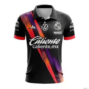 LIGA MX Club Puebla 25/26 Personalized Polo Shirt | Custom Name Number Soccer Fan Apparel