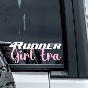 Vinyl Decal Sticker - 4Runner Girl Era - decal sticker vehicle decoration