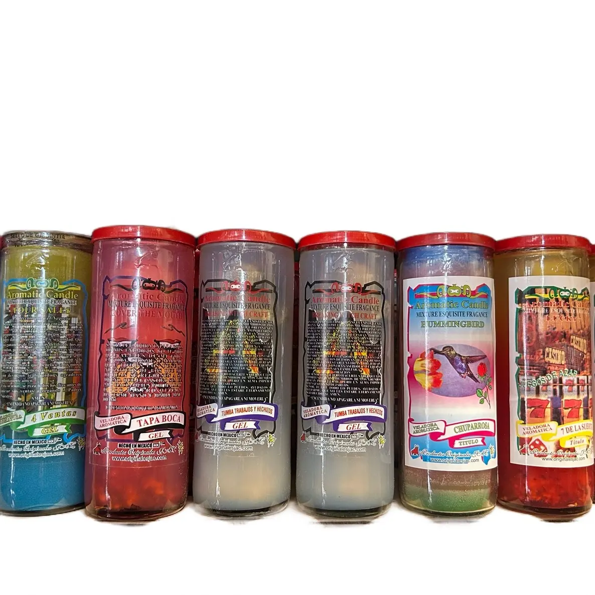 Veladoras Gel/Coctel Candles