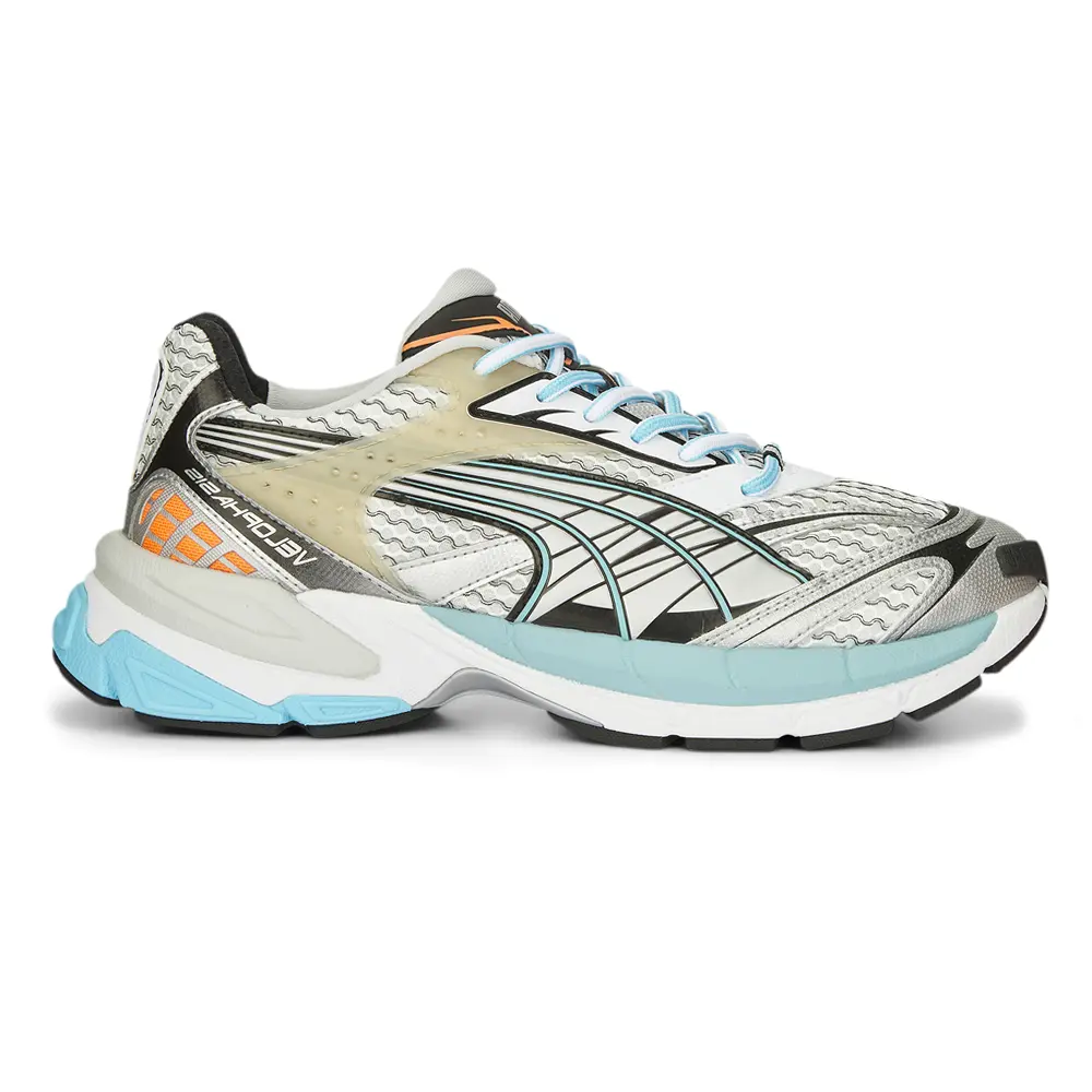 PUMA Mens Velophasis Phased Lace Up Sneakers Shoes Casual - Grey
