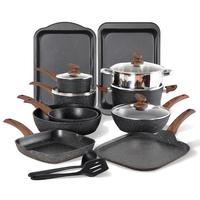 17 PCS Cookware Set-Black