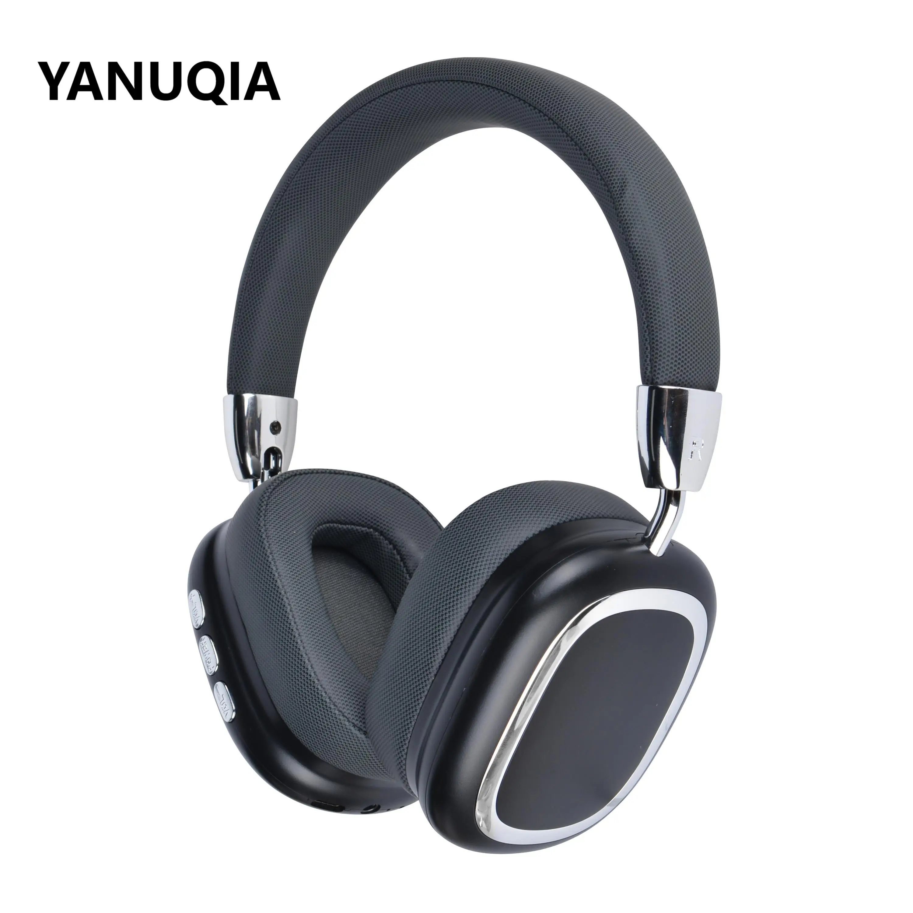 YANUQIA Wireless Headphones noise cancelling headphones with Built-In Microphone, Electronic Audio, Foldable Design for Gaming, Ideal for Phones, Comp