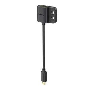 SmallRig Ultra Slim 4K Adapter Cable (D to A), Micro-Sized Ports Male to Full-Sized Ports Female, 4K@60HZ, for Sony A7R IV A7RIII A7III A7II A7RII / for Fujifilm X-T2 X-T3 - 3021