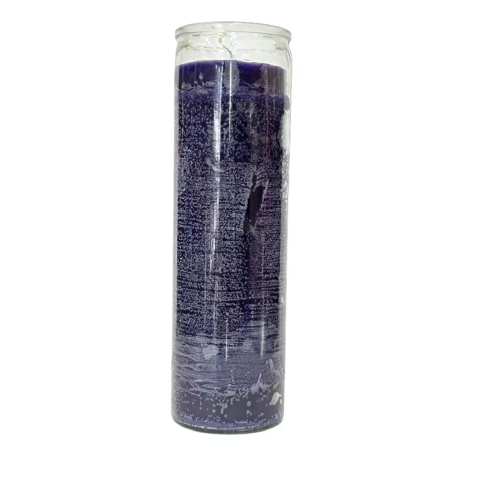 Purple Tarot Aromatherapy Candle - Non-Toxic Wax, 3/7 Days Burn Time, for Energy Healers, Emotional Healing, Enhances Intuition, Home Decoration, Meditation Practices