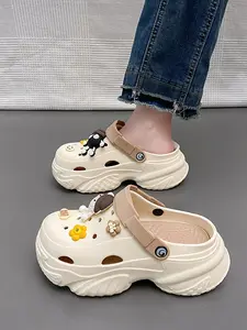 2026 Women's Heartfelt Eva Clog Shoes, Lightweight Non-Slip Thick Sole Design for Home Relaxation and Outdoor Strolls, Casual Fall & Winter Footwear