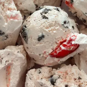 Freeze Dried Cherry Cordial Scoops - Delicious Snack for All Occasions - Dry