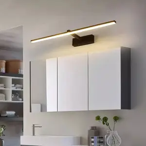 40cm aluminum neutral light wall lamp, modern LED square chassis mirror headlight, luxury home decoration, suitable for bathroom, toilet, living room, corridor wall lamp, luxury decorative wall lamp wiring installation Interior Led Lights