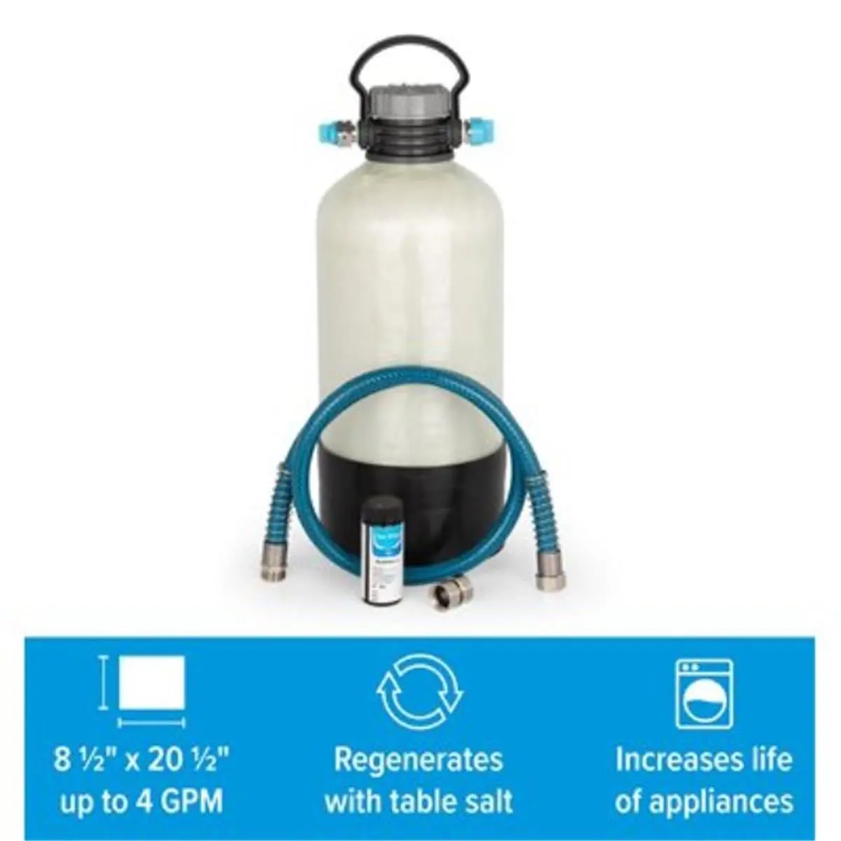 Camco 40655 Tastepure Portable Water Softener – Mineral Remover Filter, Water Conditioner Filter, Mineral Remover Water Filters, Water Conditioner Water Filters