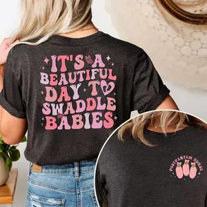 Postpartum Nurse T-shirt, Mother Baby Nurse Shirt, Obstetrics Nurse, Gift For Nurse