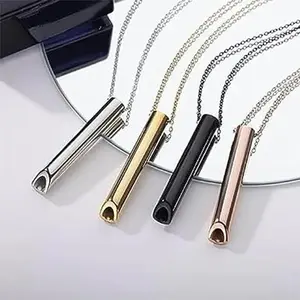 Breathlace Necklace，Breathlace Quit Smoking, Breathing Necklace for Anxiety, Relief Anxiety Stress Panic Attack Meditation Tools Necklace