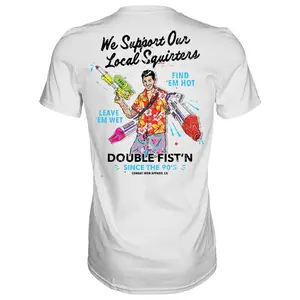 Women's Essential Short-Sleeve T-Shirt - Funny Meme, Smooth Fabric, Streetwear Style, Simple Design, Supports Local Squatters