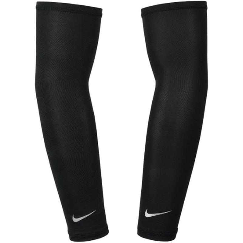 Nike Dri-Fit UV Solar Arm Sleeves 1 Pair Unisex Adult 88% Polyester 12% Spandex Machine Washable Tumble Dry Low
