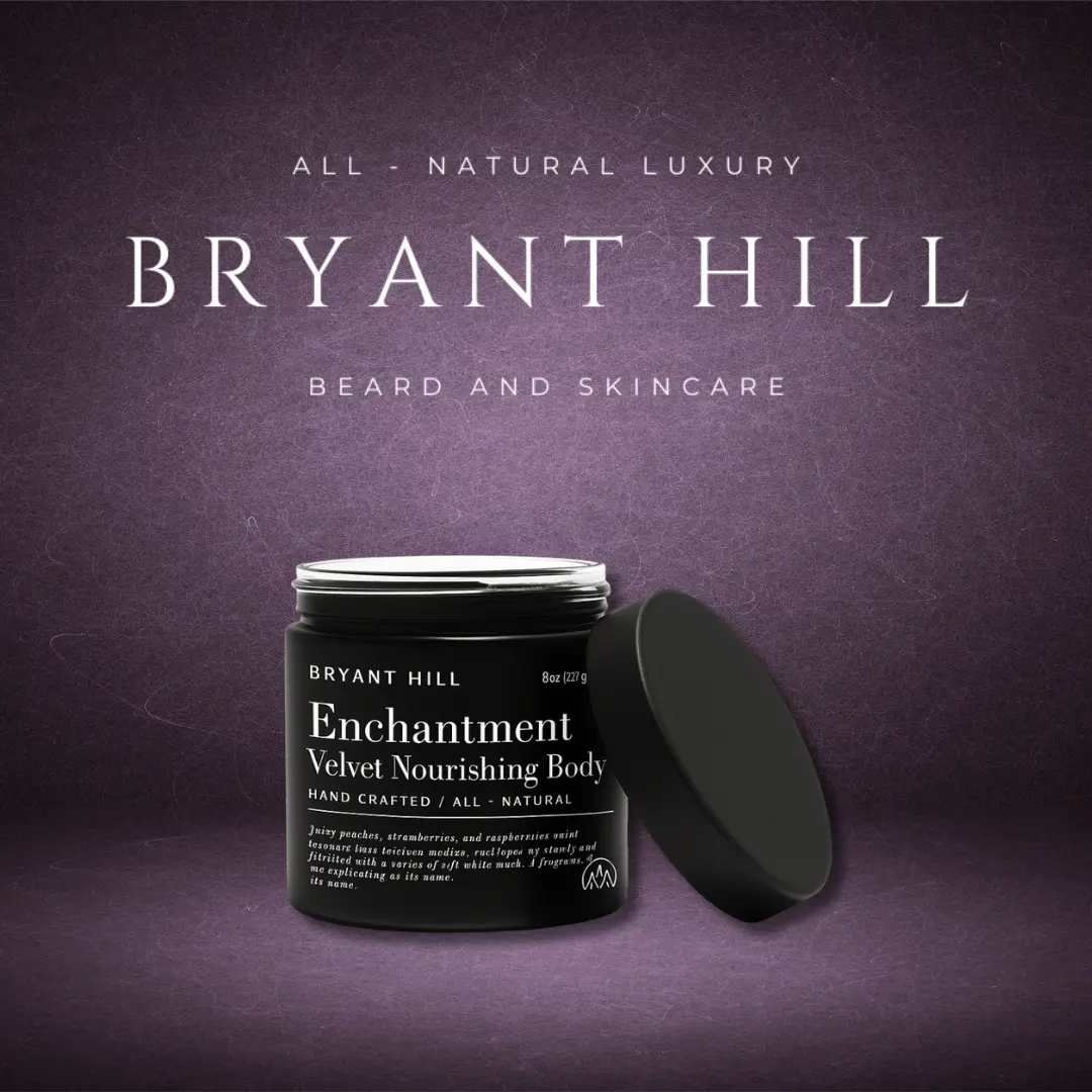 Bryant Hill Enchantment Velvet Nourishing Body Cream Scent Aloe 8oz Hand Crafted All Natural Radiant Skin Care