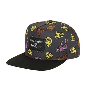 Youth Five Nights at Freddys All Over Print Snapback Hat