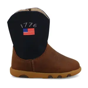 Twisted X Infant Mocha & Navy 1776 Boots
