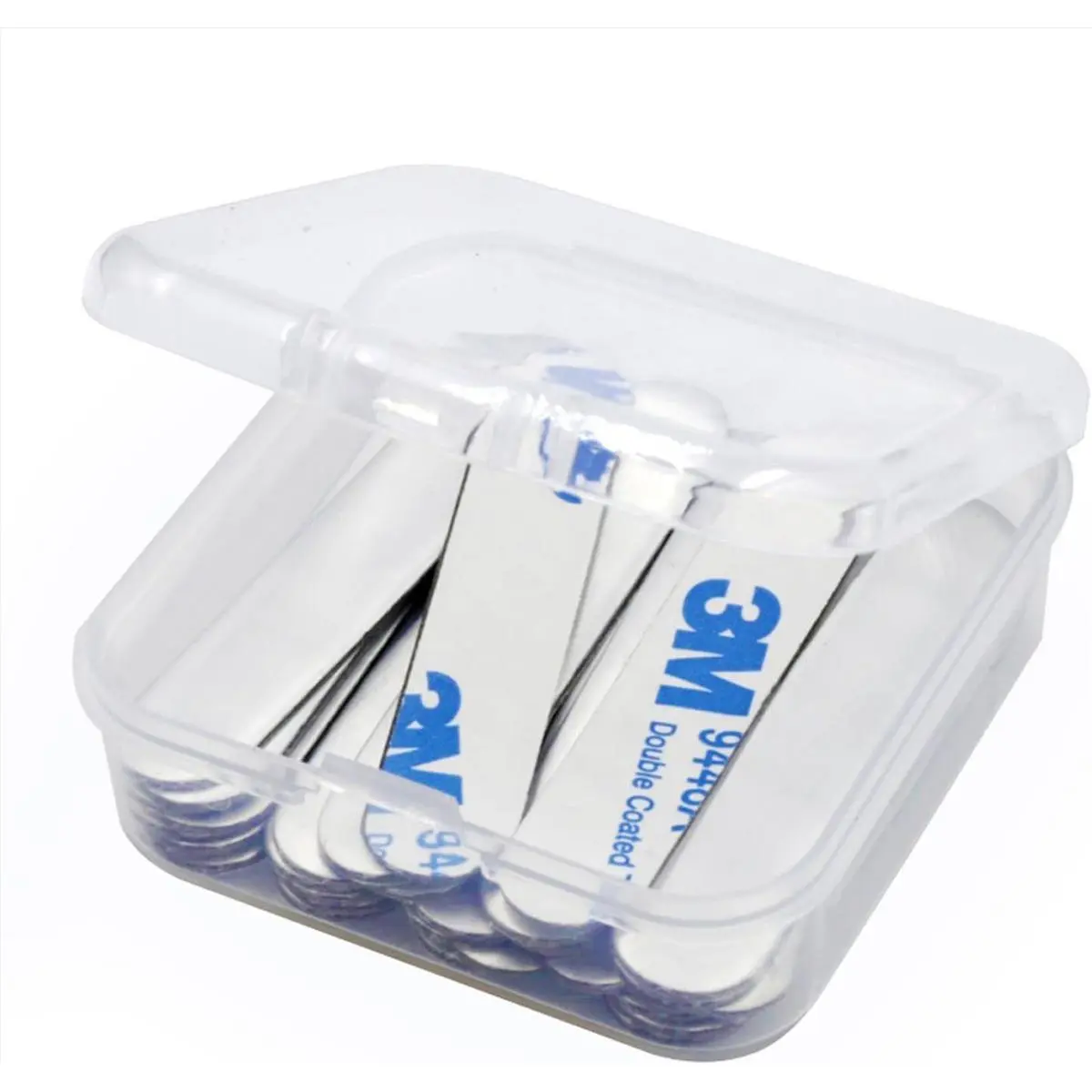 30 Pcs 3g Pre-Weighted Silver Lead Tape with 3M Strong Adhesion Strips, Compact Pack Storage Bag, Easy Install for Pickleball Paddles, Golf Clubs - Sports Equipment Weight Adjustment Accessory, 3M Adhesive