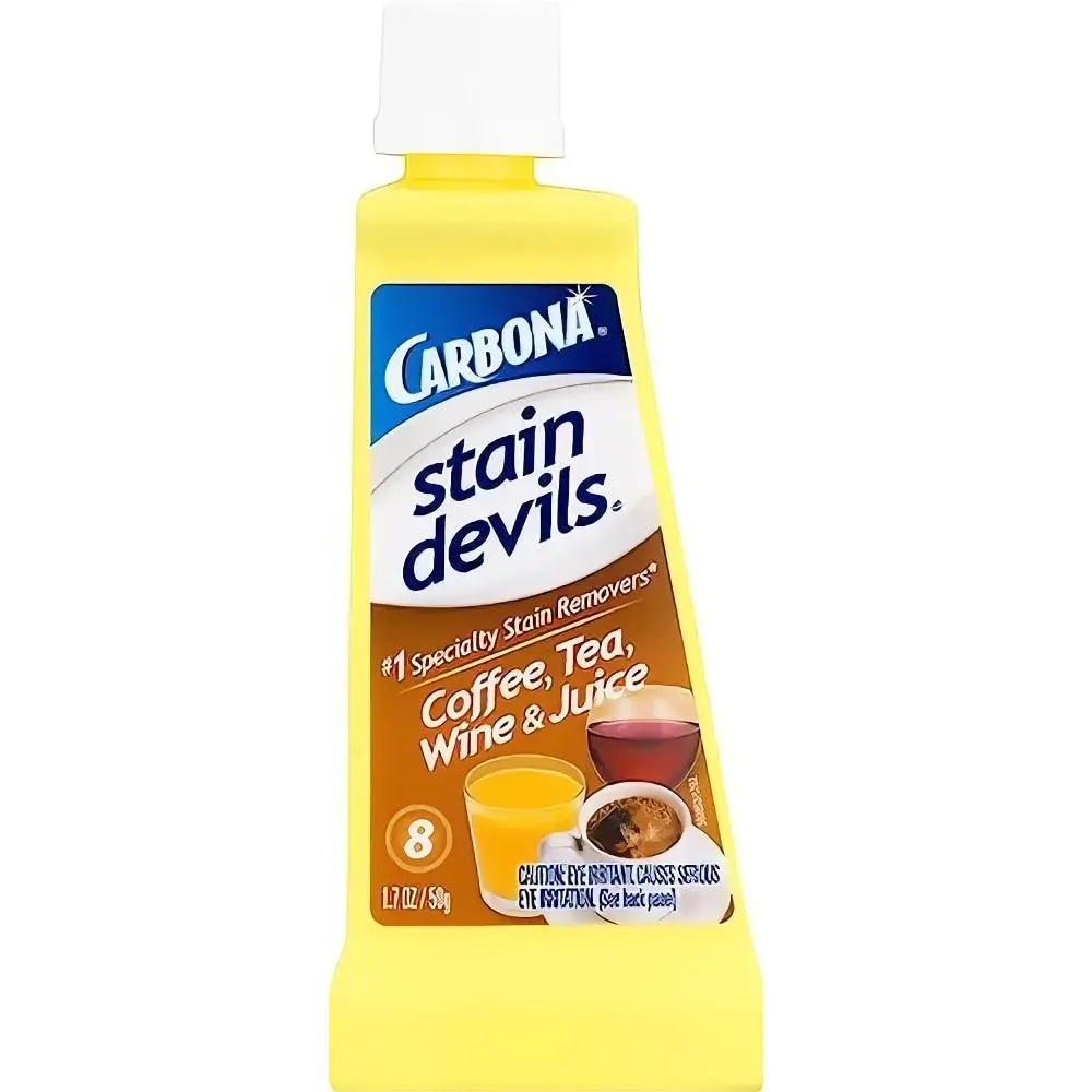 Carbona Stain Devils #8 Wine Tea Coffee & Juice Remover 1.7 Ounce Specialty Stain Remover for Clothes