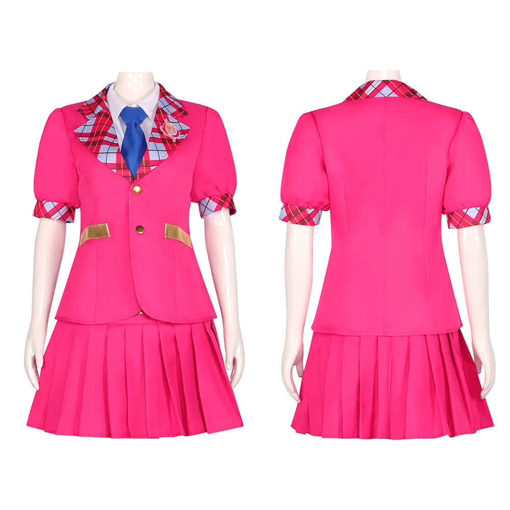 Barbie Charm Princess Red School Uniform