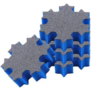 Ninja Non-Scratch Odor Resistant  Sponge, 4 Count