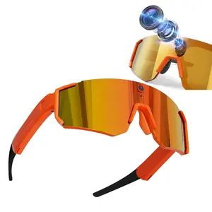 Sport Smart Sunglasses with Camera, 8MP HD Video Recording Smart Glasses, 4GB Build-in Storage(No SD Card Needed), Wearable Tech Bluetooth Sunglasses for Outdoor Sports Cycling/Skiing/Baseball