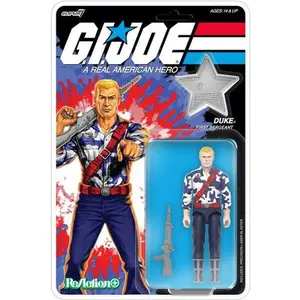 Super7 - G.I. Joe - ReAction+ Wv8 - Duke (America's 250th Anniversary)  [COLLECTIBLES] Action figurine/statue, Collectible