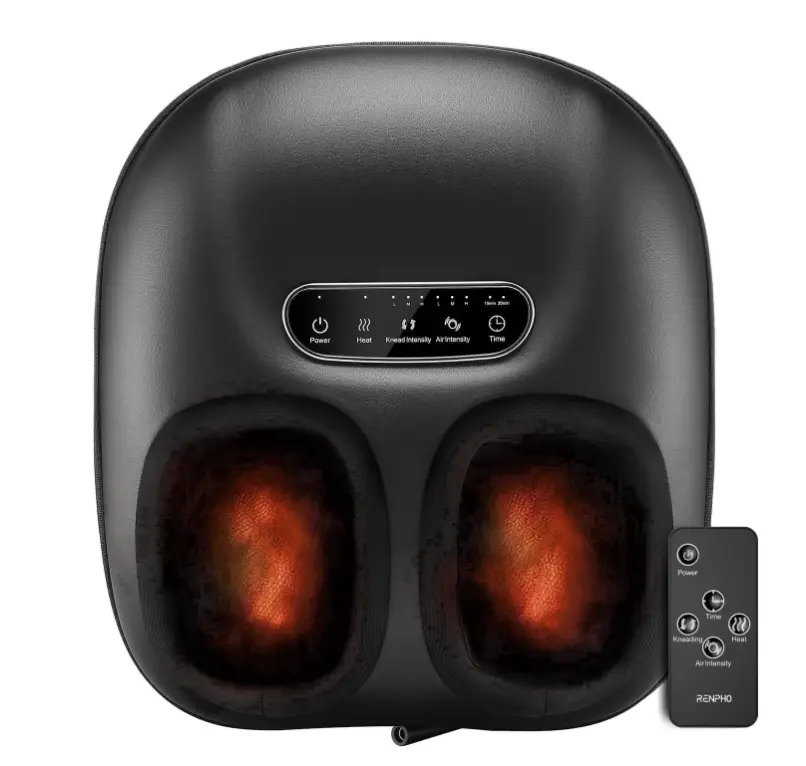 Renpho Shiatsu Foot Massager with Heat for Neuropathy Tired Foot Blood Circulation, FSA HSA Eligible, Fathers Day Gifts for Dad Men