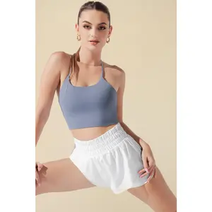 Flexy Crop Top - Blue Mist