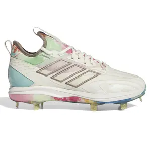 adidas Mens Icon 8 Boost Summer Bash Baseball Baseball Sneakers Shoes - Off White